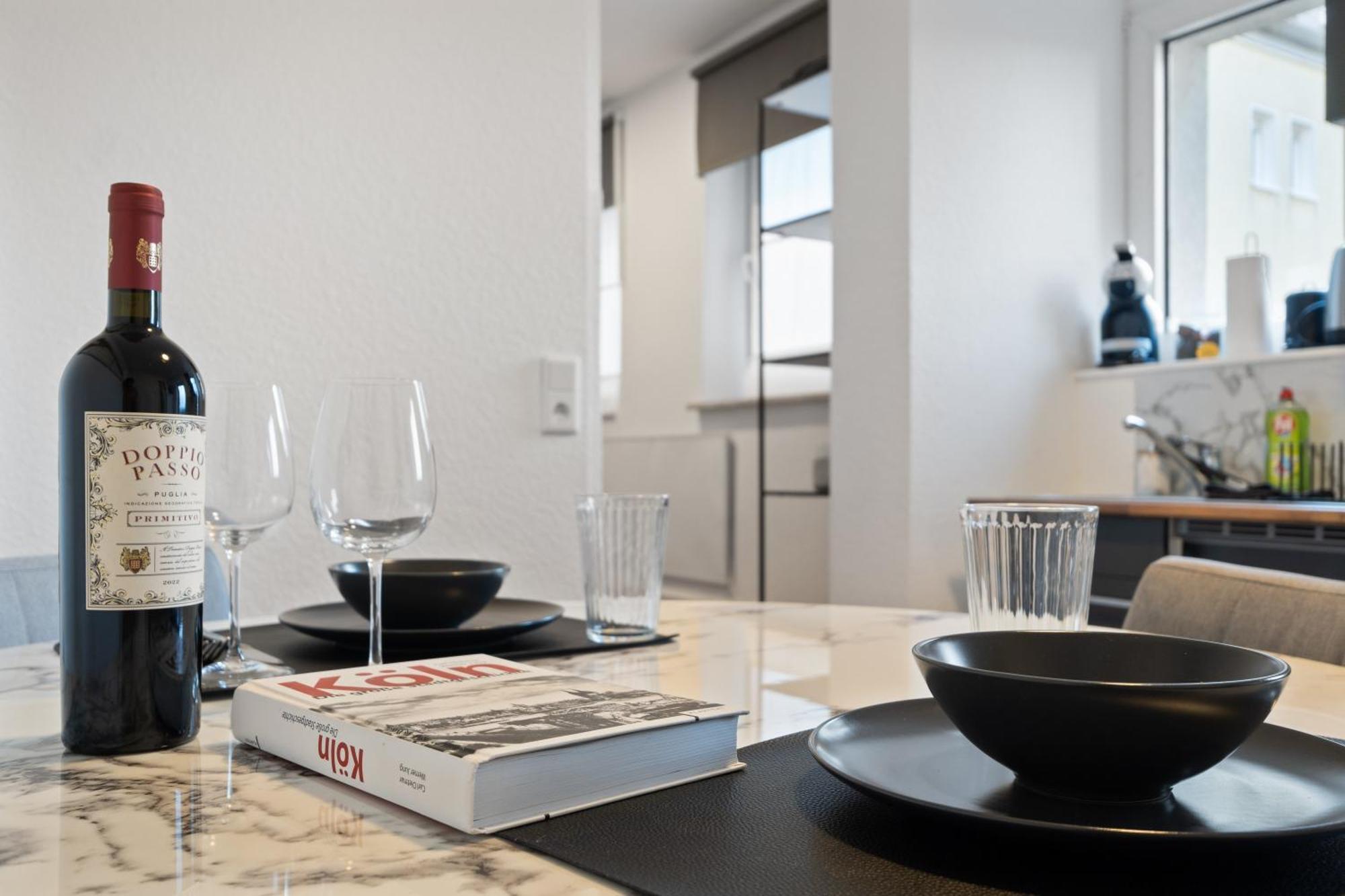 Modernes Apartement Am Rhein In Ruhiger Lage Köln Dış mekan fotoğraf